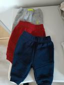 Lot 3 pantalons jogging