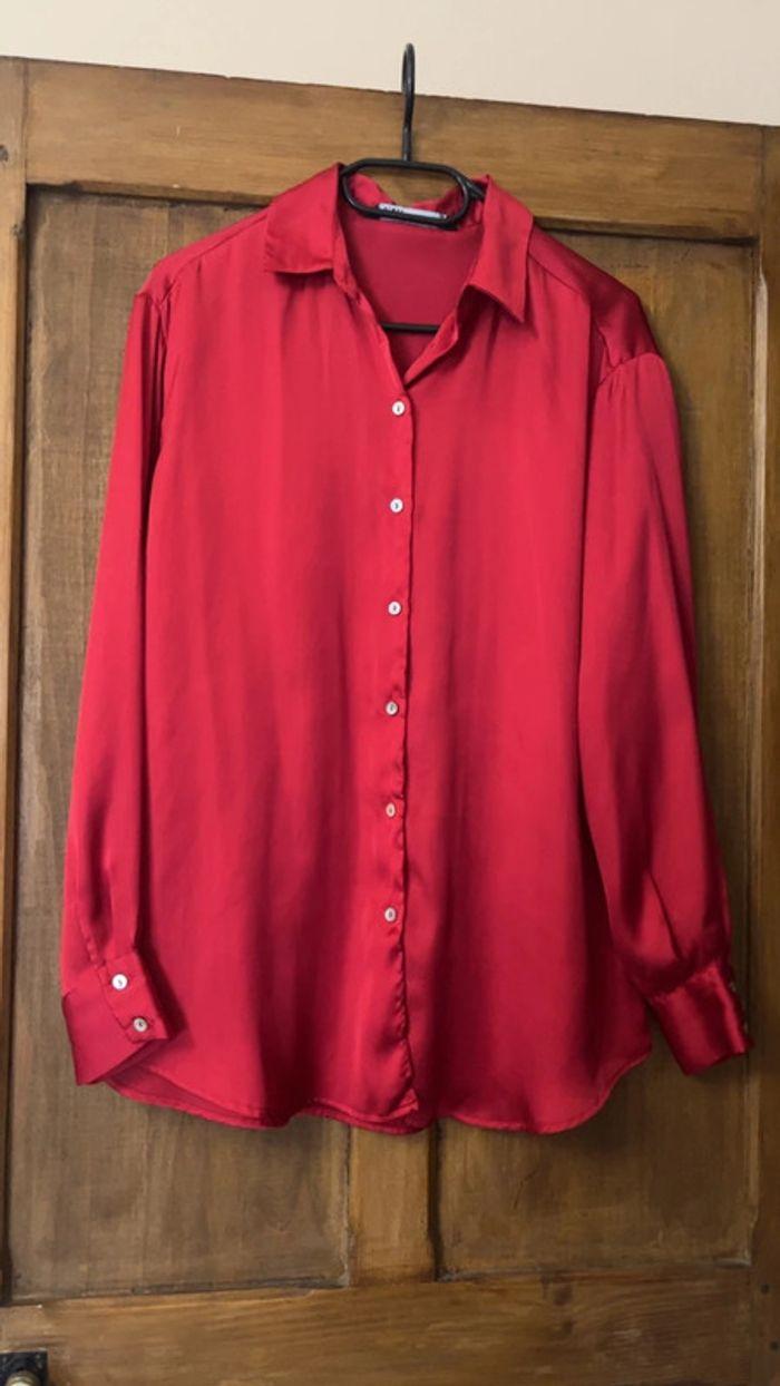 Chemise rouge - photo numéro 1