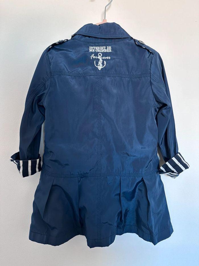 Trench bleu marine 2 ans - photo numéro 5