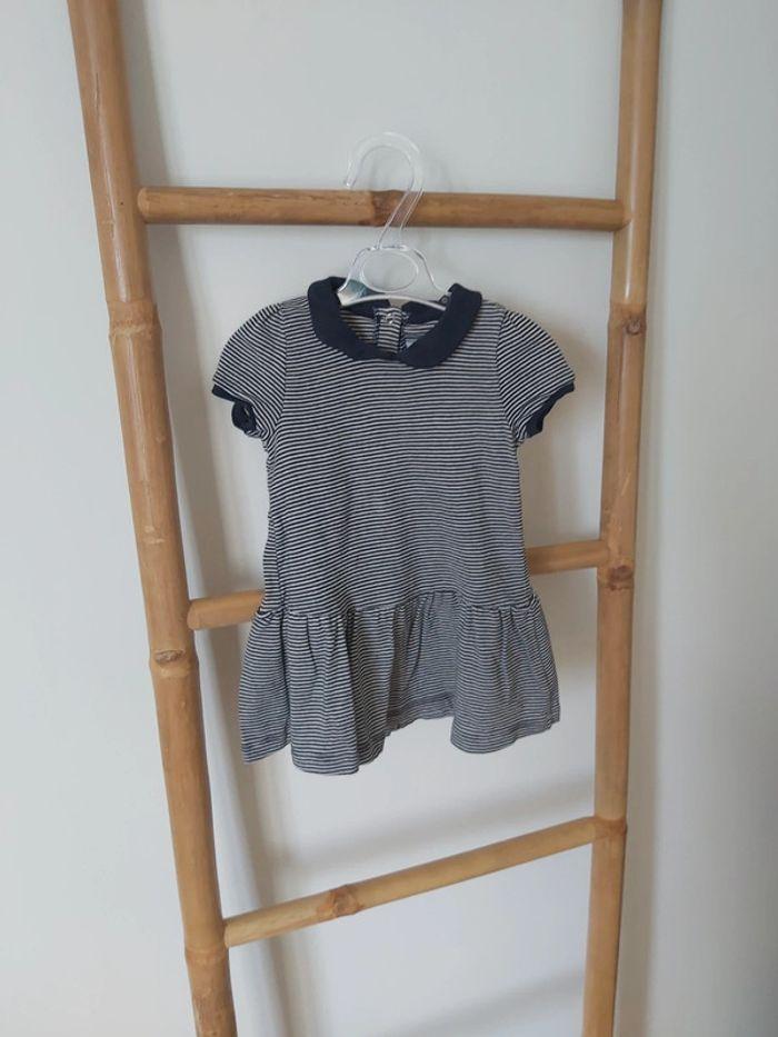 Robe fille petit bateau 6 mois - photo numéro 1