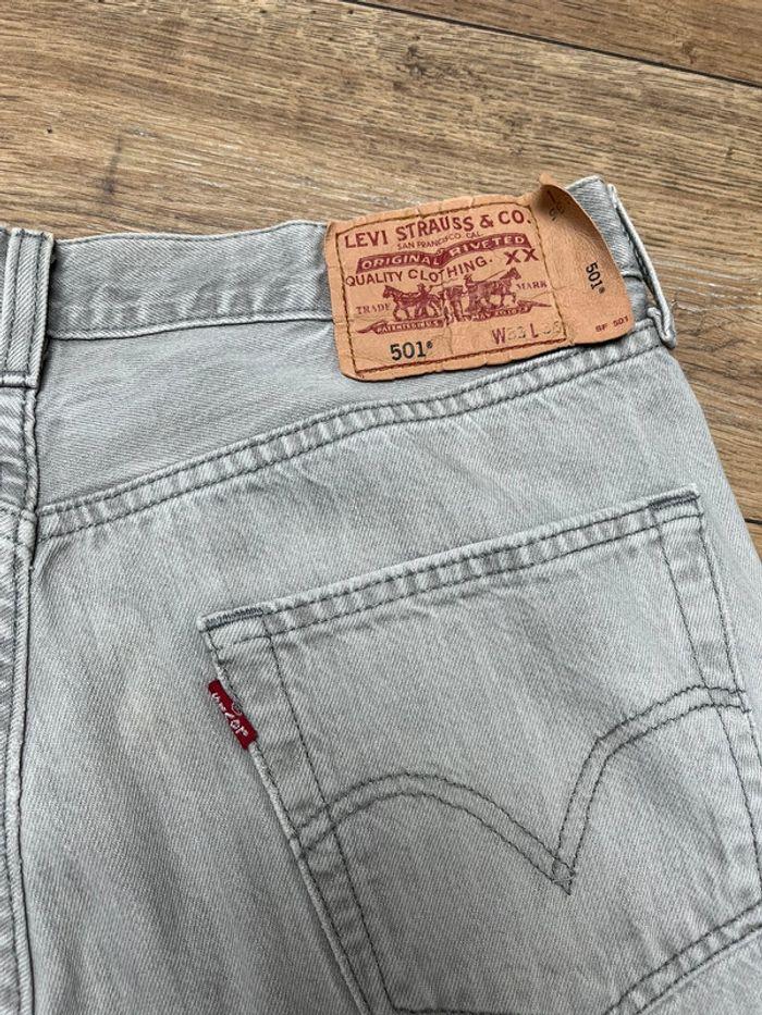 Jean Levis 501 vintage gris clair , taille W33 - photo numéro 7