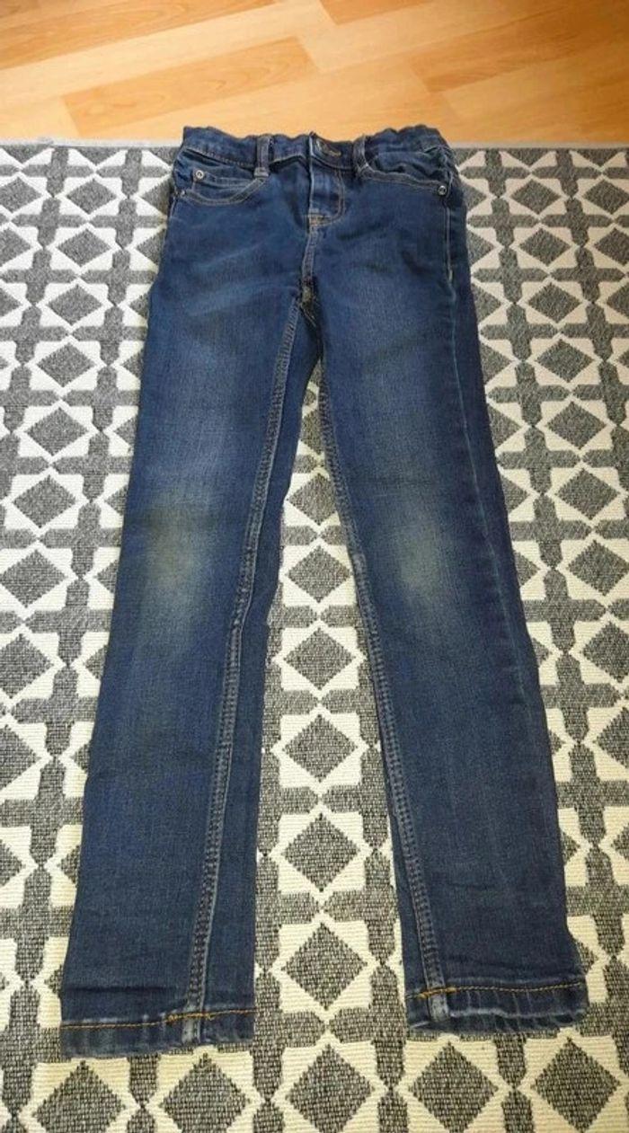 Lot 2 jeans slim vertbaudet 8 ans - photo numéro 4