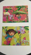 Puzzle dora l’exploratrice 2x24 pièces 4 ans été plus parfait état