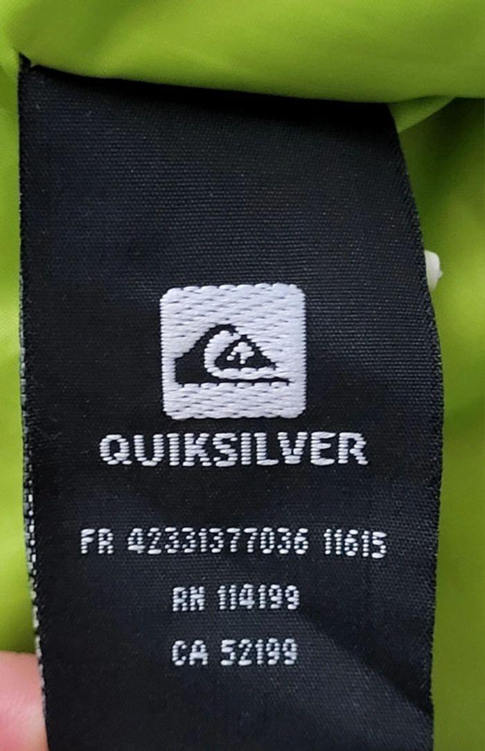 Blouson de ski Quiksilver Taille 12 ans - photo numéro 10