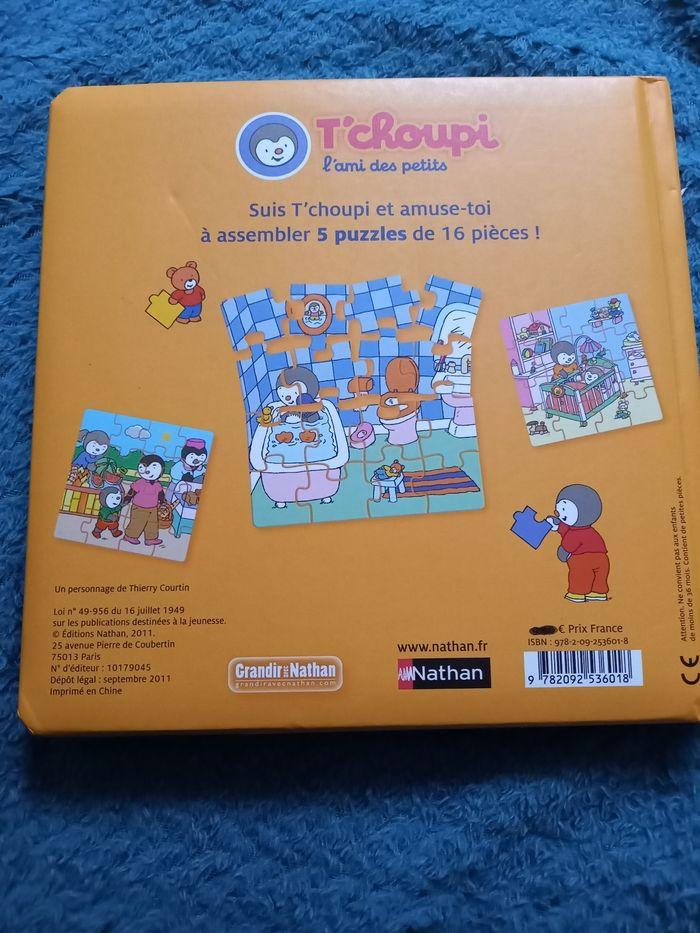 Livre puzzle tchoupi - photo numéro 2