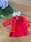 Ensemble rouge Jacadi fille • 3 mois