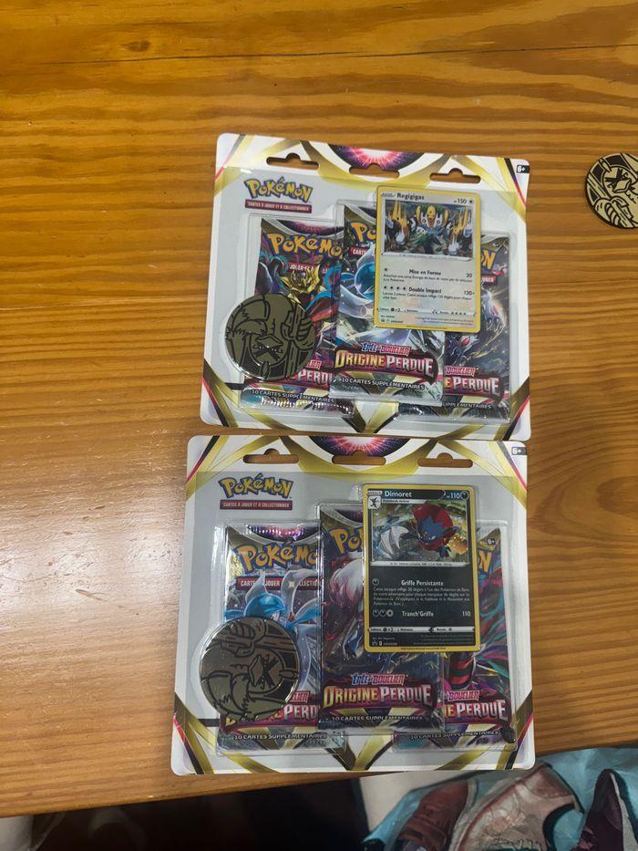 Pokémon  lot de 2 Tripack Origine Perdue scellé