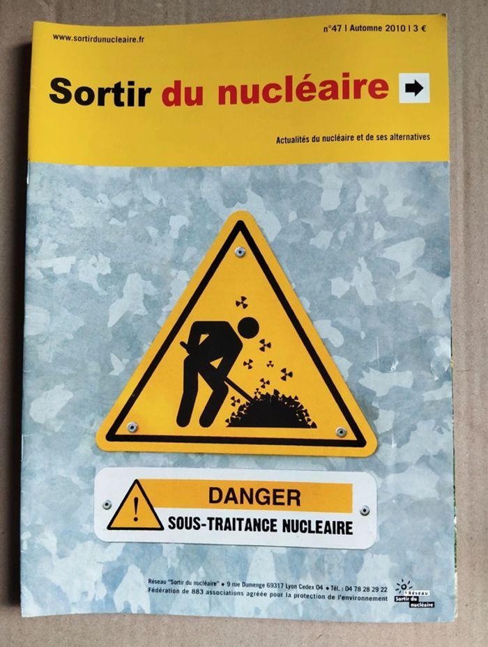 Lot de 6 revues Sortir du nucléaire - photo numéro 3