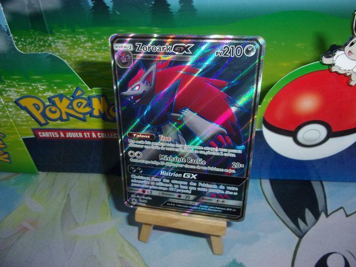 carte Pokémon - Zoroark gx SM 84 full art brillante textuxrée FR - photo numéro 1