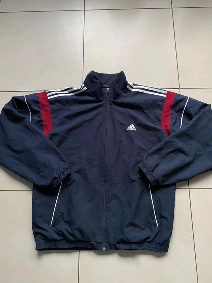 Veste vintage Adidas logo brodé - photo numéro 1