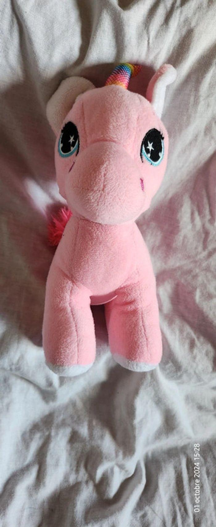 Peluche licorne - photo numéro 1