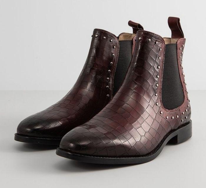 Bottines Cuir Melvin&Hamilton Bordeaux T.41 - photo numéro 1