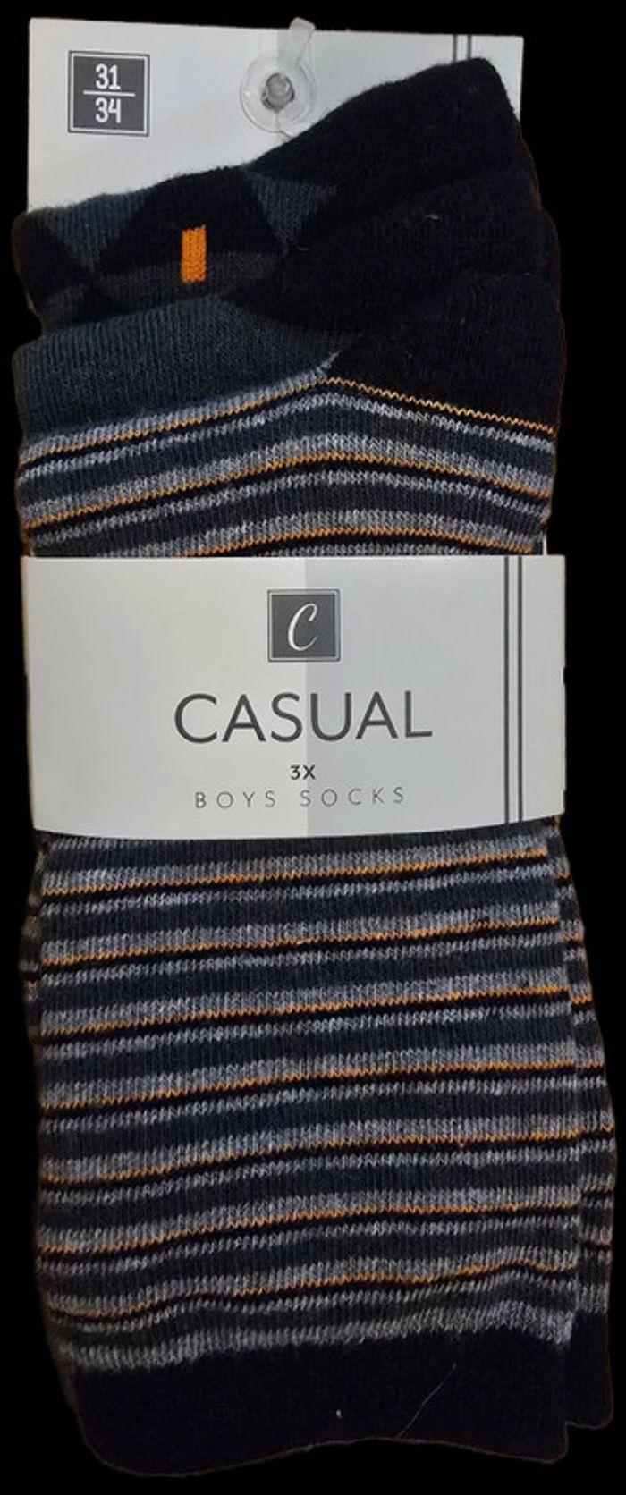 Lot de 3 paires de chaussettes 31/34 neuve - photo numéro 1