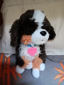 Chien peluche qui aboie