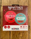 2x Volant accessoire pour Joy-Con Nintendo Switch Konix Dual Wheels volants