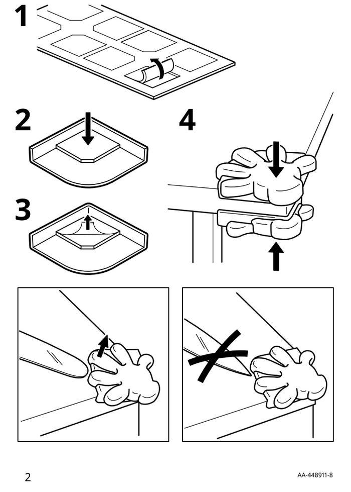 7 Protections d'angles Ikea NEUFS - photo numéro 4