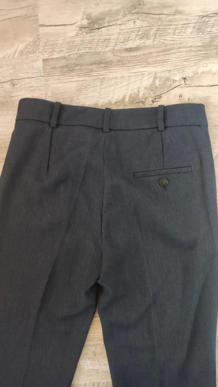 Pantalon bleu marine Mango - photo numéro 7