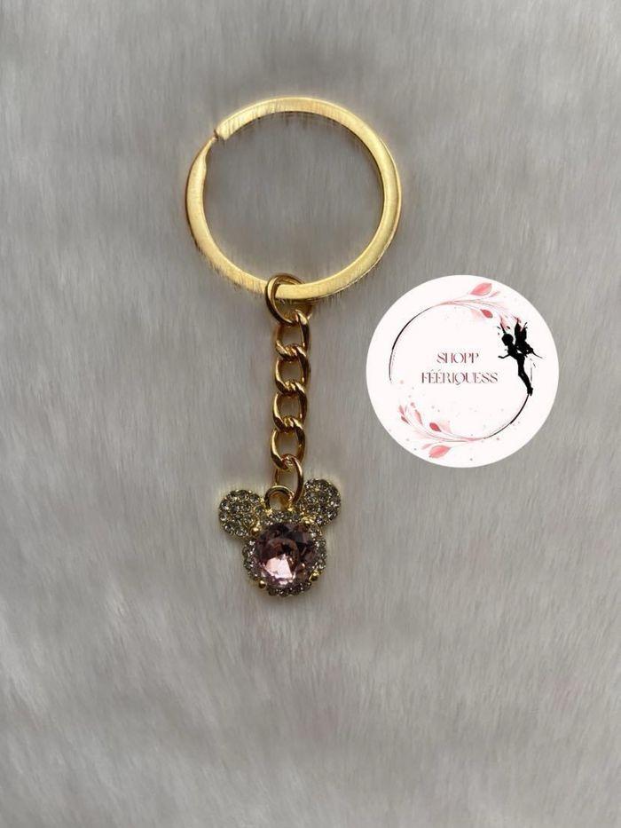 Minnie Diamant Rose - Porte-clés