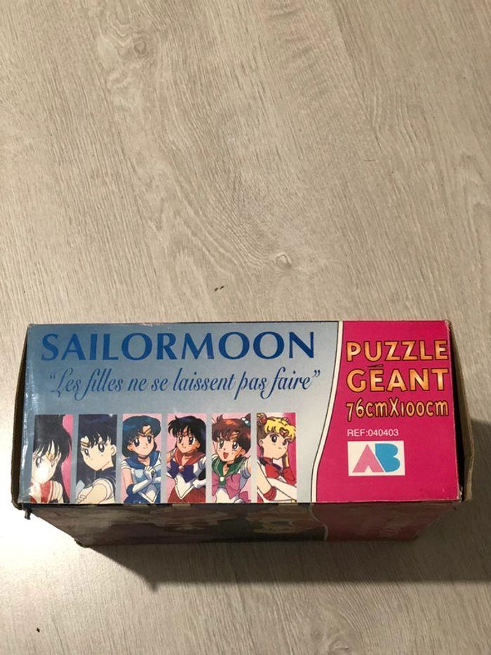 Sailor moon puzzle géant vintage 1992 toei animation - photo numéro 3