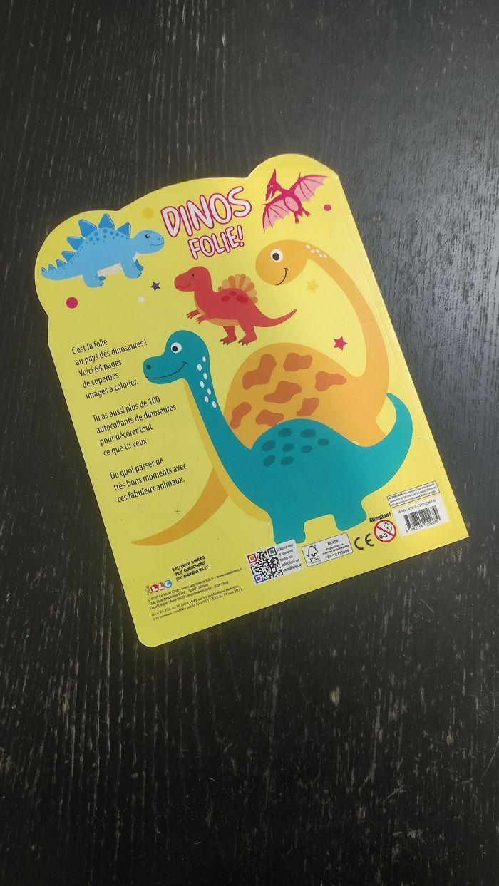 Cahier de coloriage - Dinos folies - photo numéro 4