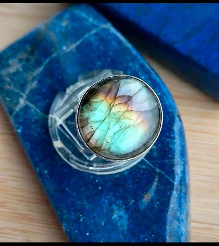 Bague pierre Labradorite - photo numéro 5