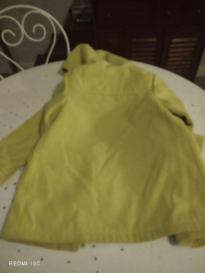 Manteau à capuche vert anis - photo numéro 6