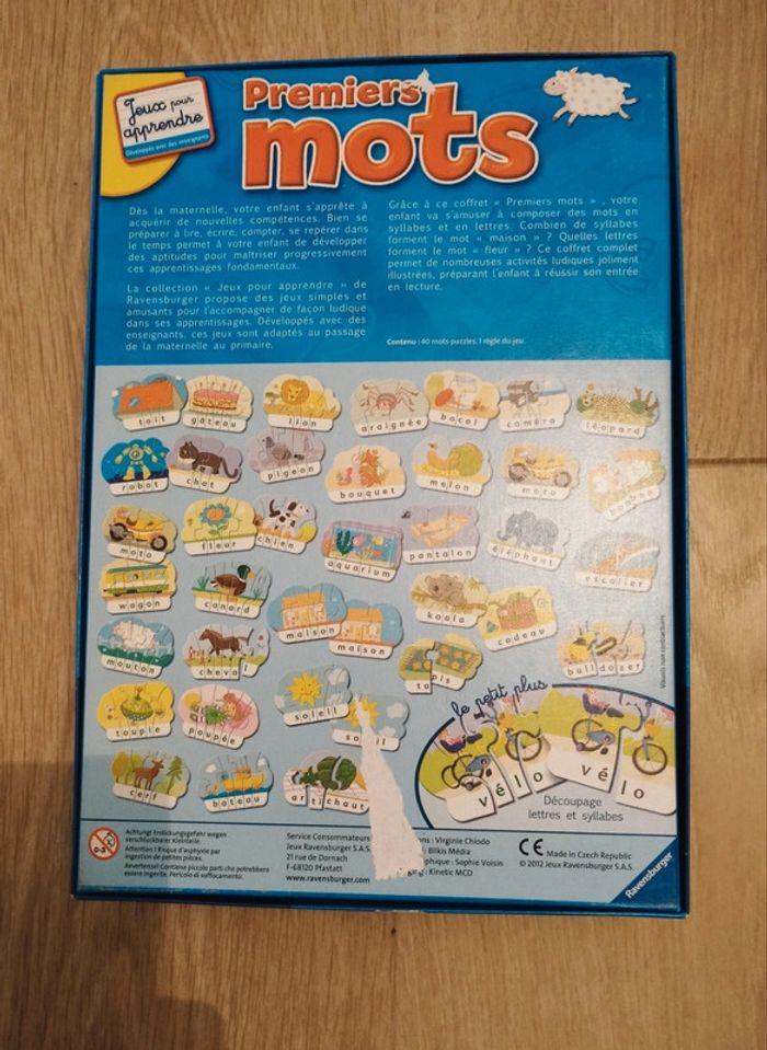 Jeu éducatif Premiers mots dès 4 ans Ravensburger - photo numéro 2