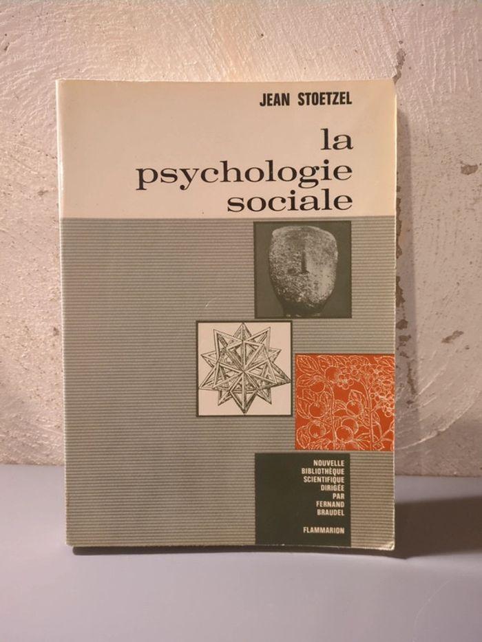 Stoetzel la psychologie sociale - photo numéro 1