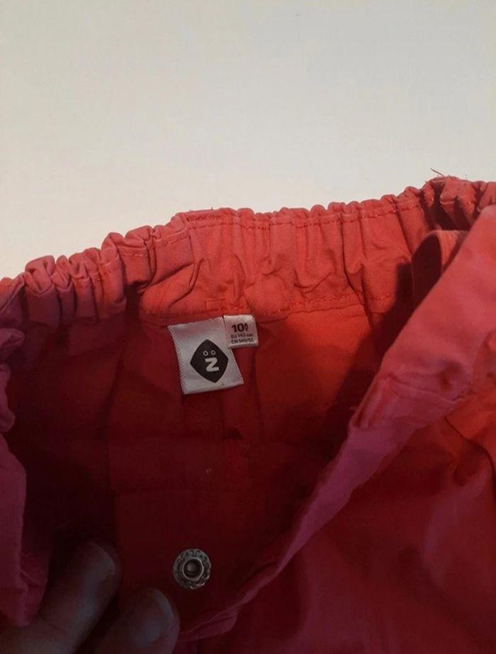 short et pantacourt sans marque rose taille 10 ans / 140 cm - photo numéro 3