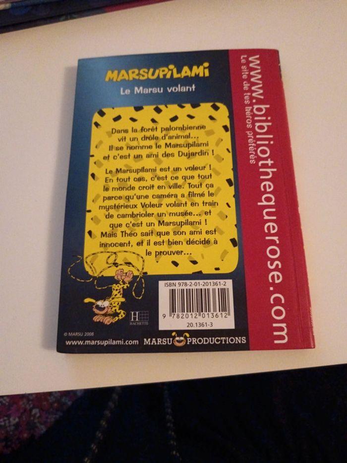 Livre bibliothèque rose marsupilami - photo numéro 2