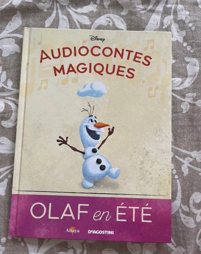 Audio conte Disney Altaya olaf en été - photo numéro 2