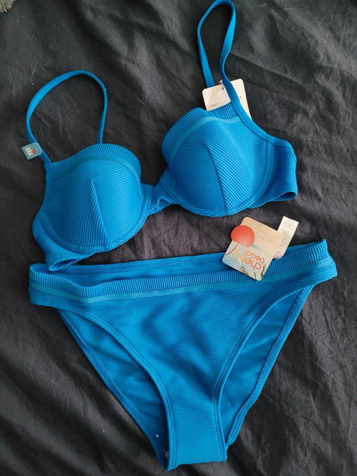 🌻 Maillot de bain 2 pièces 90b / 38 neuf - photo numéro 1