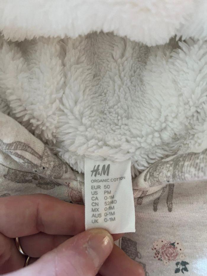 Combinaison H&M 0/1 mois fille - photo numéro 8