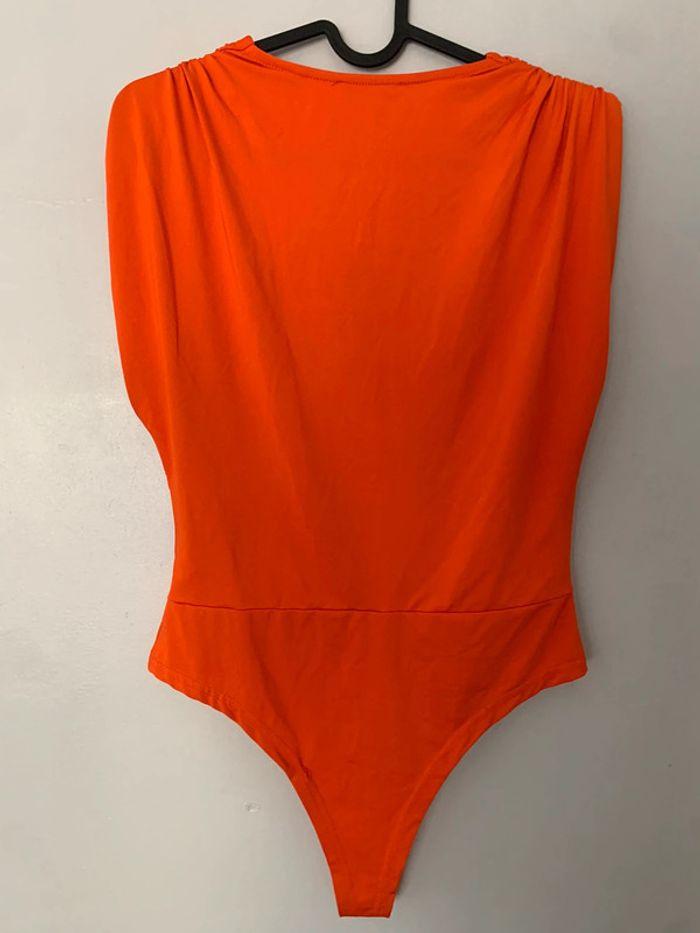 Body cache coeur neuf rouge orange Drôle de copine taille M/L - photo numéro 4