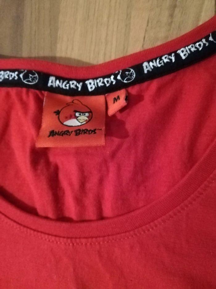 Tee-shirt rouge angry bird 40 - photo numéro 6