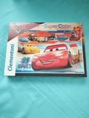 Puzzle Cars super coloré 250 pièces Clementoni