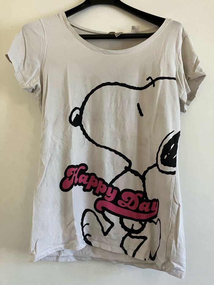 T-shirt Snoopy femme - photo numéro 1