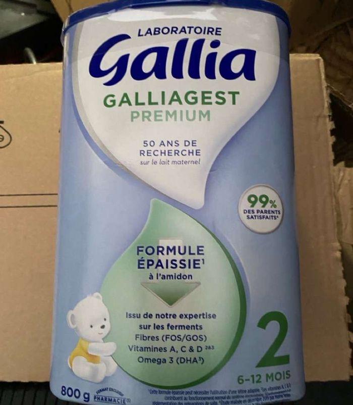 Gallia galliagest 800g lot de 6