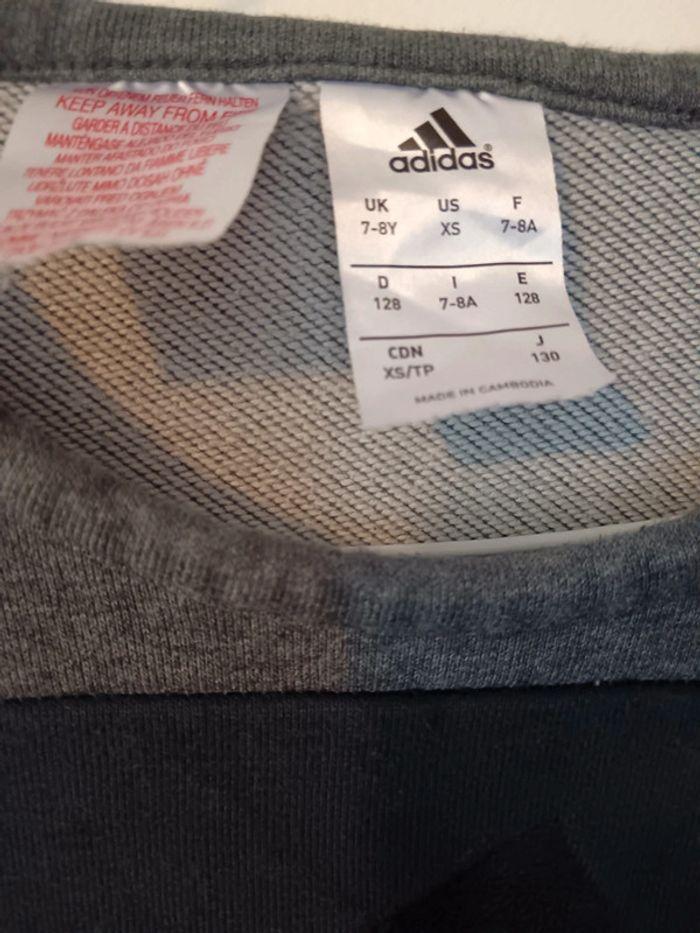 Pull Adidas fille taille 7-8 ans - photo numéro 5