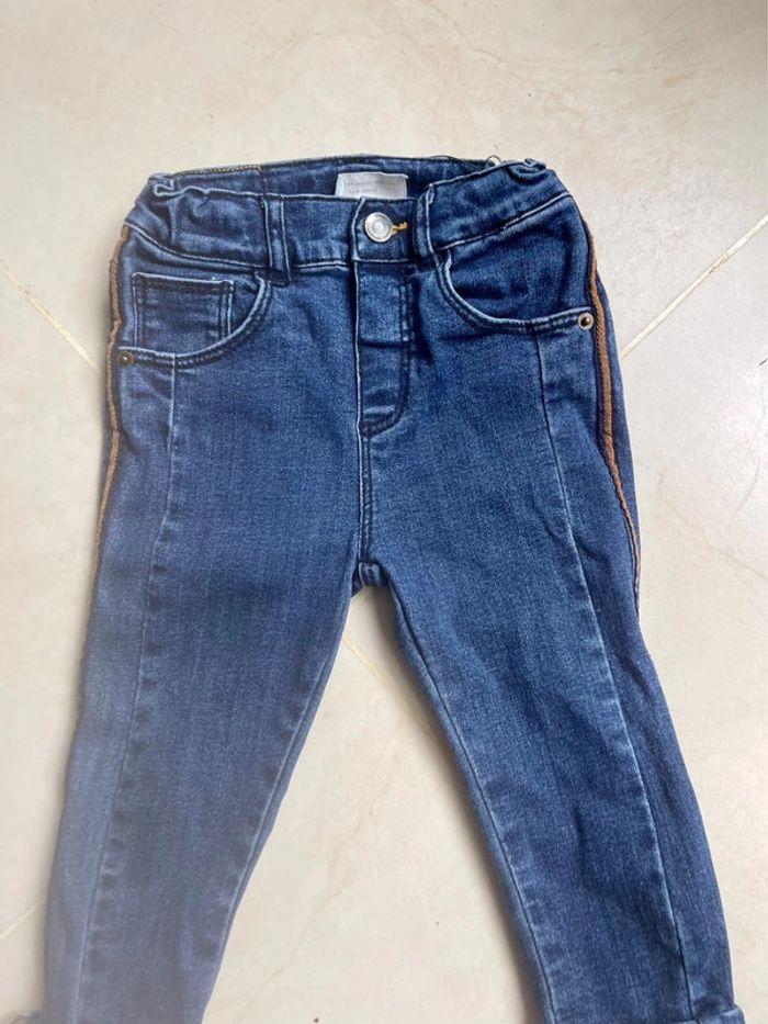 Baby Zara jeans bébé bébé fille 1 an - photo numéro 2