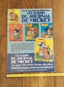 Ancienne publicité album album journal de mickey