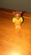 Figurine petit ours brun