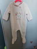 Pijama polaire sergent major bebe fille