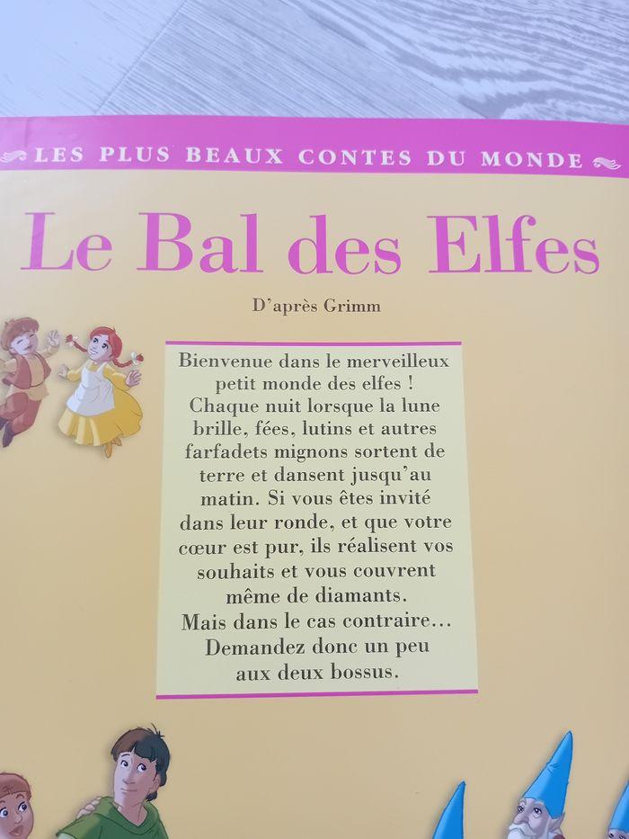 Livre le bal des elfes raconté par marlene jobert - photo numéro 2