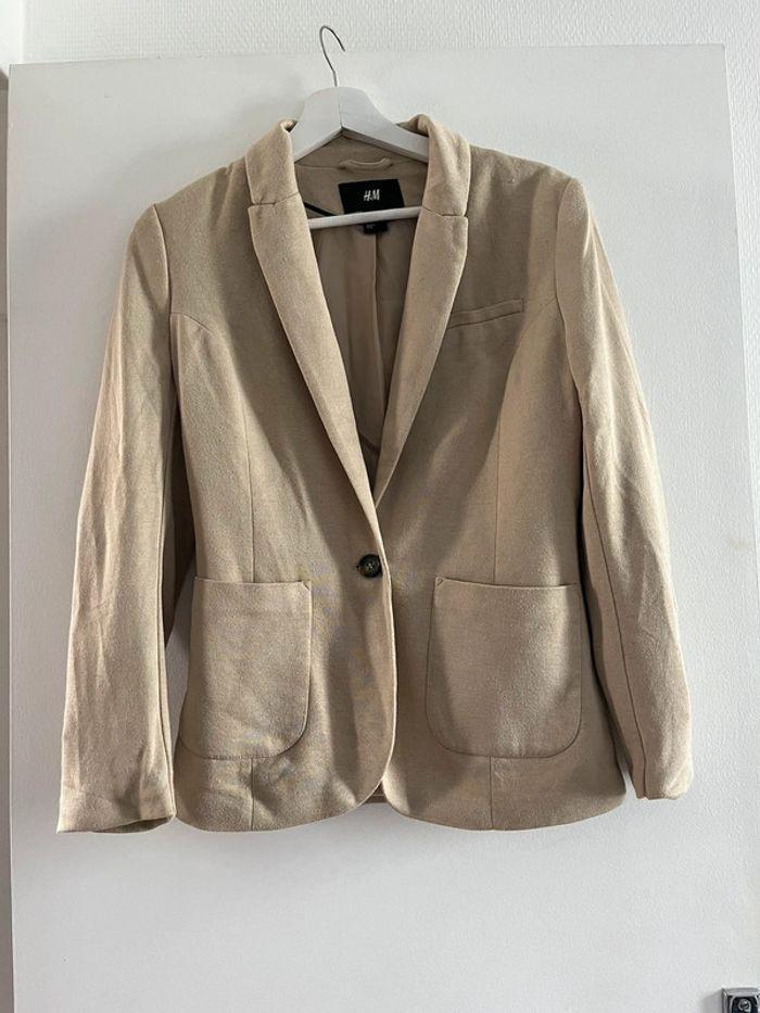 Blazer h&m beige - photo numéro 1