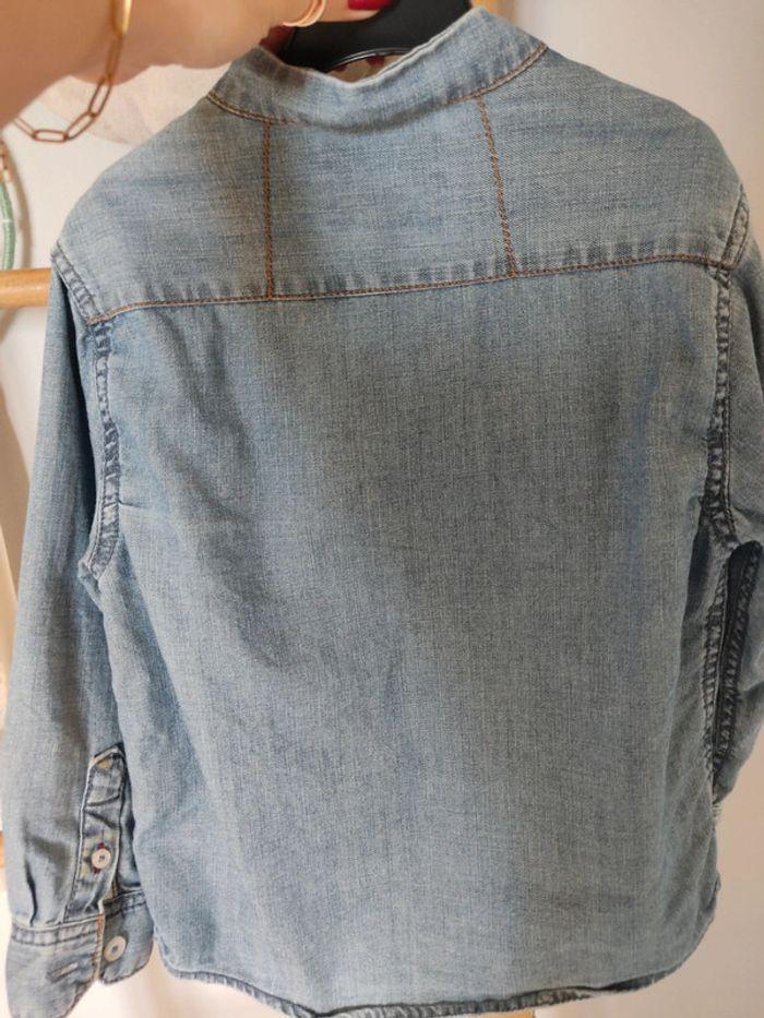 Chemise effet jean 4ans • Okaïdi - photo numéro 5