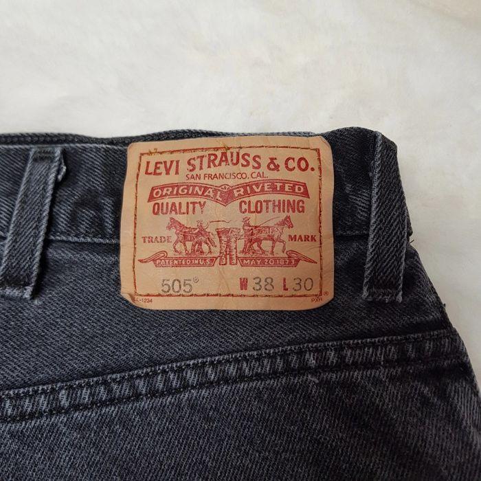 Jean Levi's 505 W38 L30 Noir - photo numéro 8