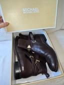 Bottines  Michael Kors taille 38 cuir marron