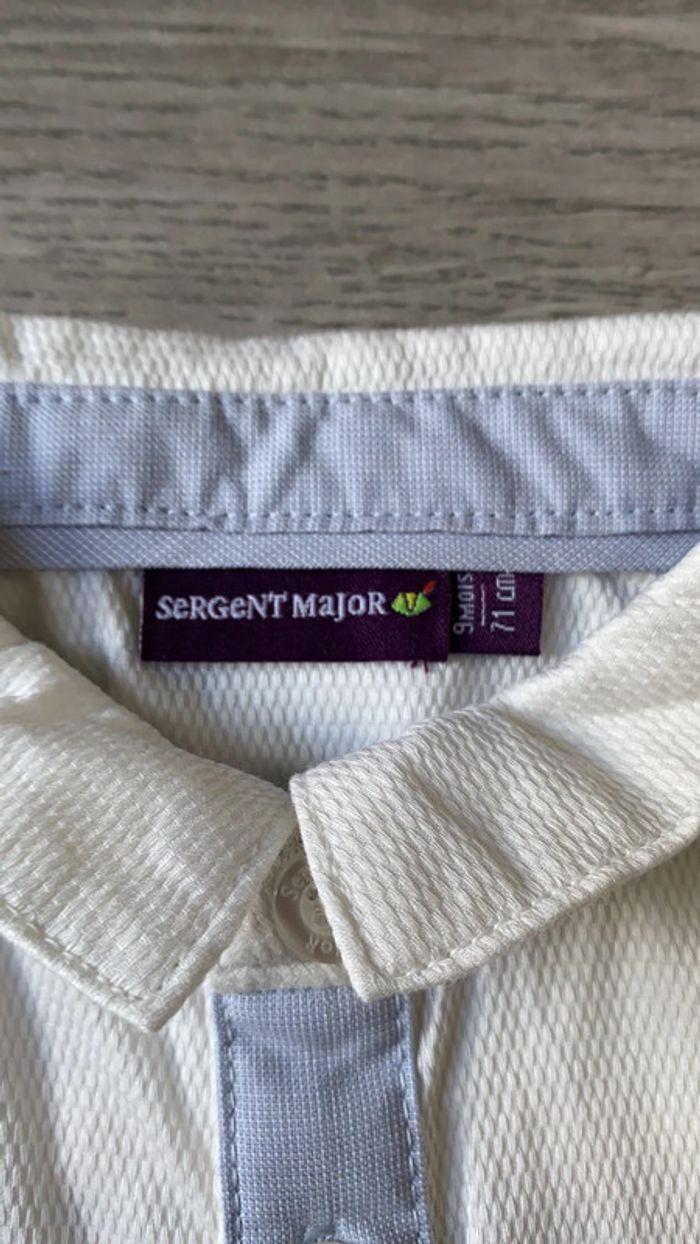 Chemise Sergent Major blanche - photo numéro 3