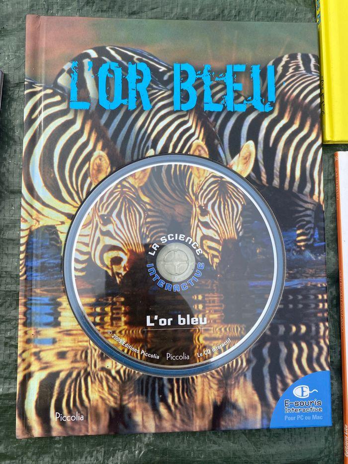 Livre l’or  bleu + cd interactif neuf - photo numéro 1